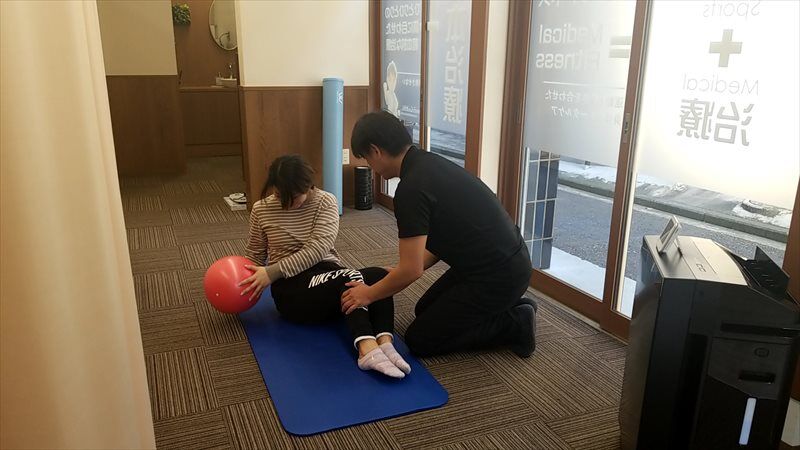 施術または体験トレーニング